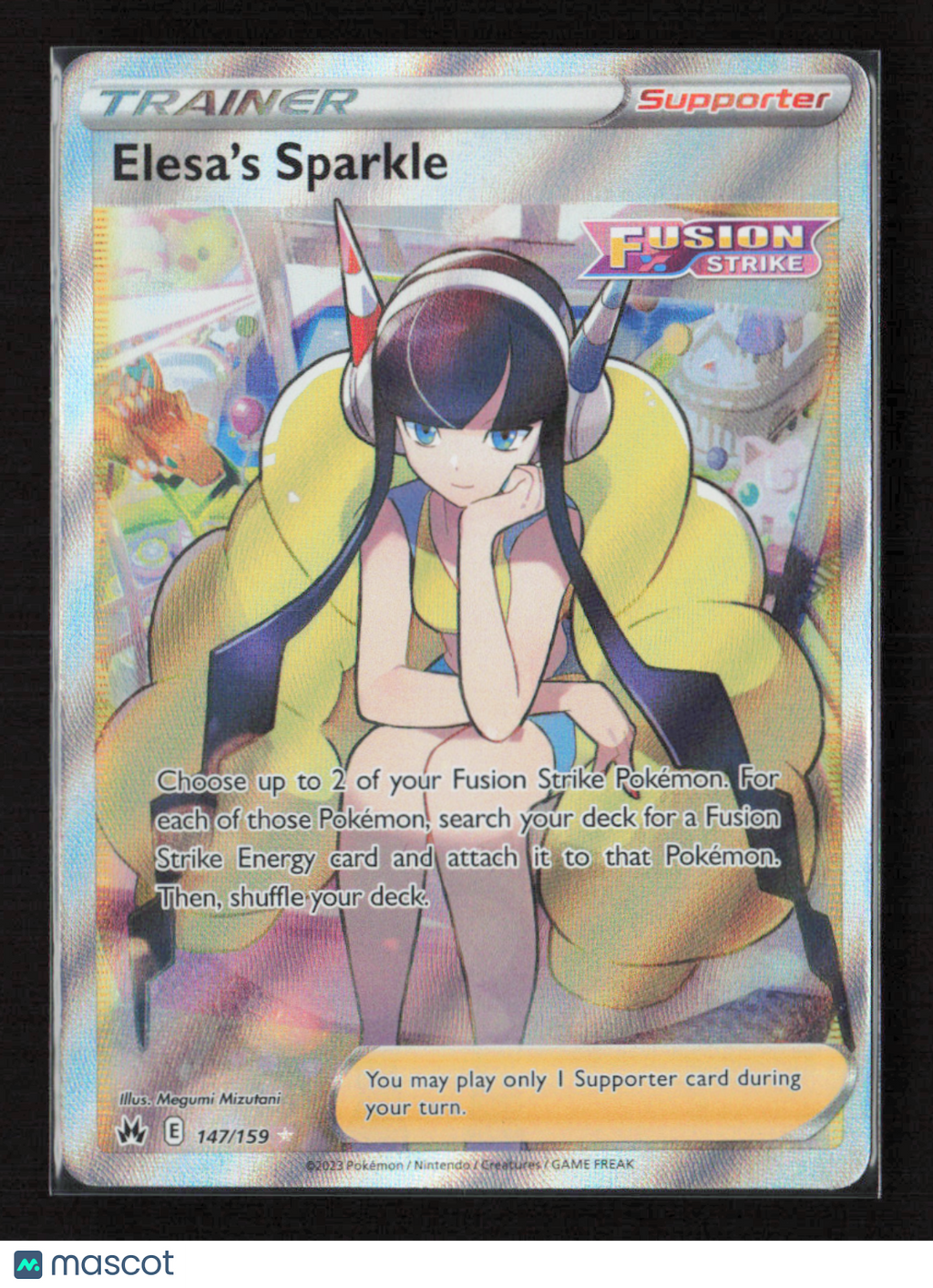 2023 Pokemon Elesa's Sparkle (Full Art) #147/159 Ultra Rare