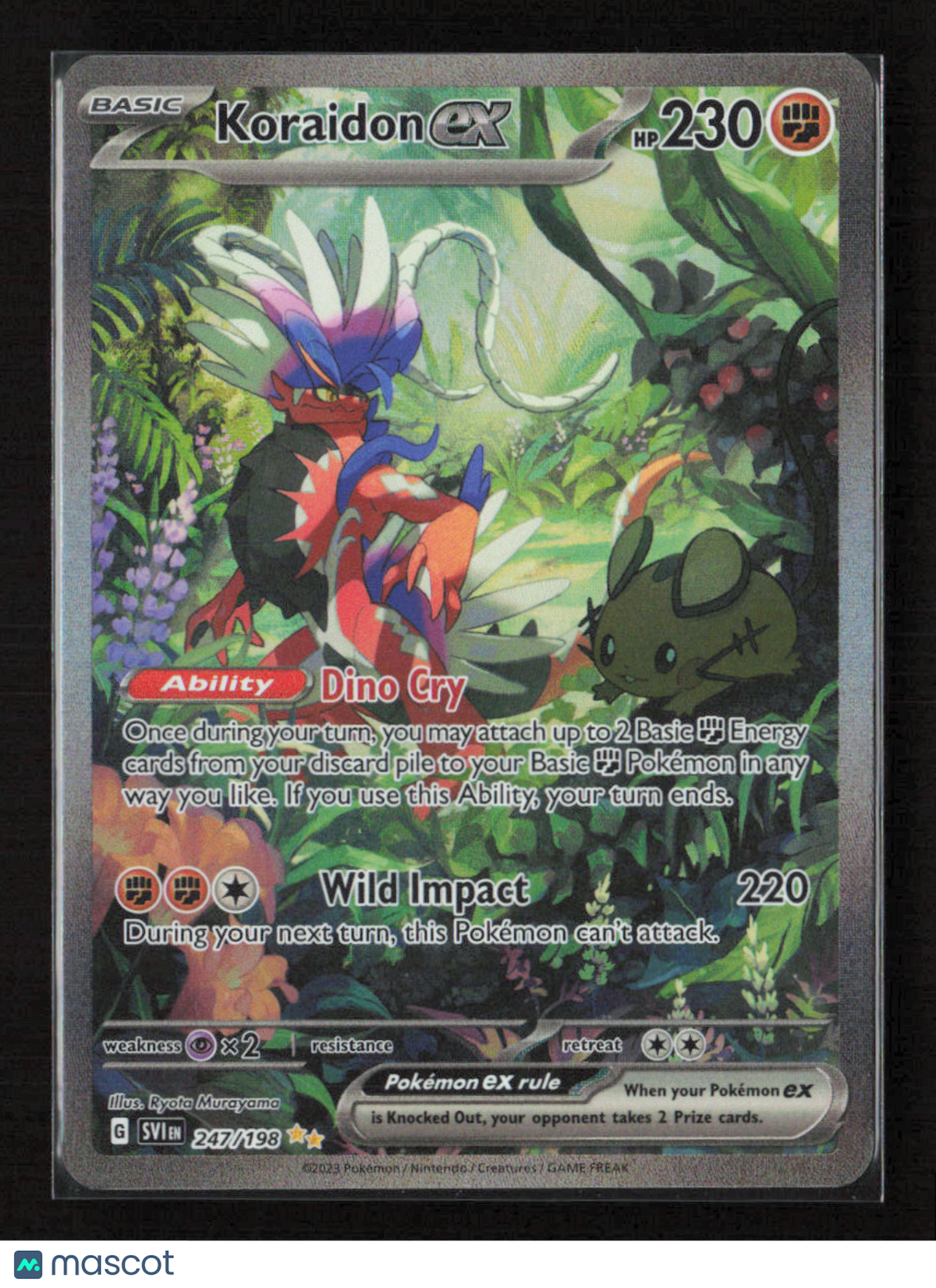 2023 Pokemon Koraidon ex - 247/198 #247/198 Special Illustration Rare