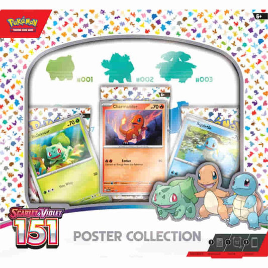 SHIPPED SEALED Pokémon TCG: Pokemon 151 Poster Collection