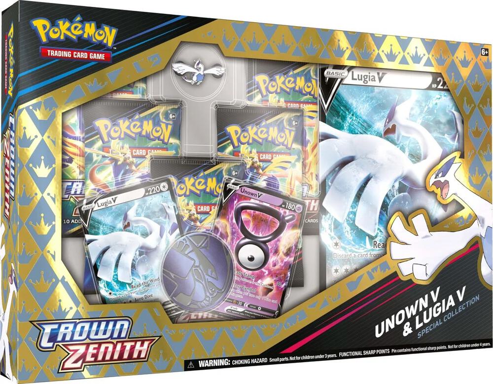 Pokemon TCG:Crown Zenith Special Collection [Unown V & Lugia V]