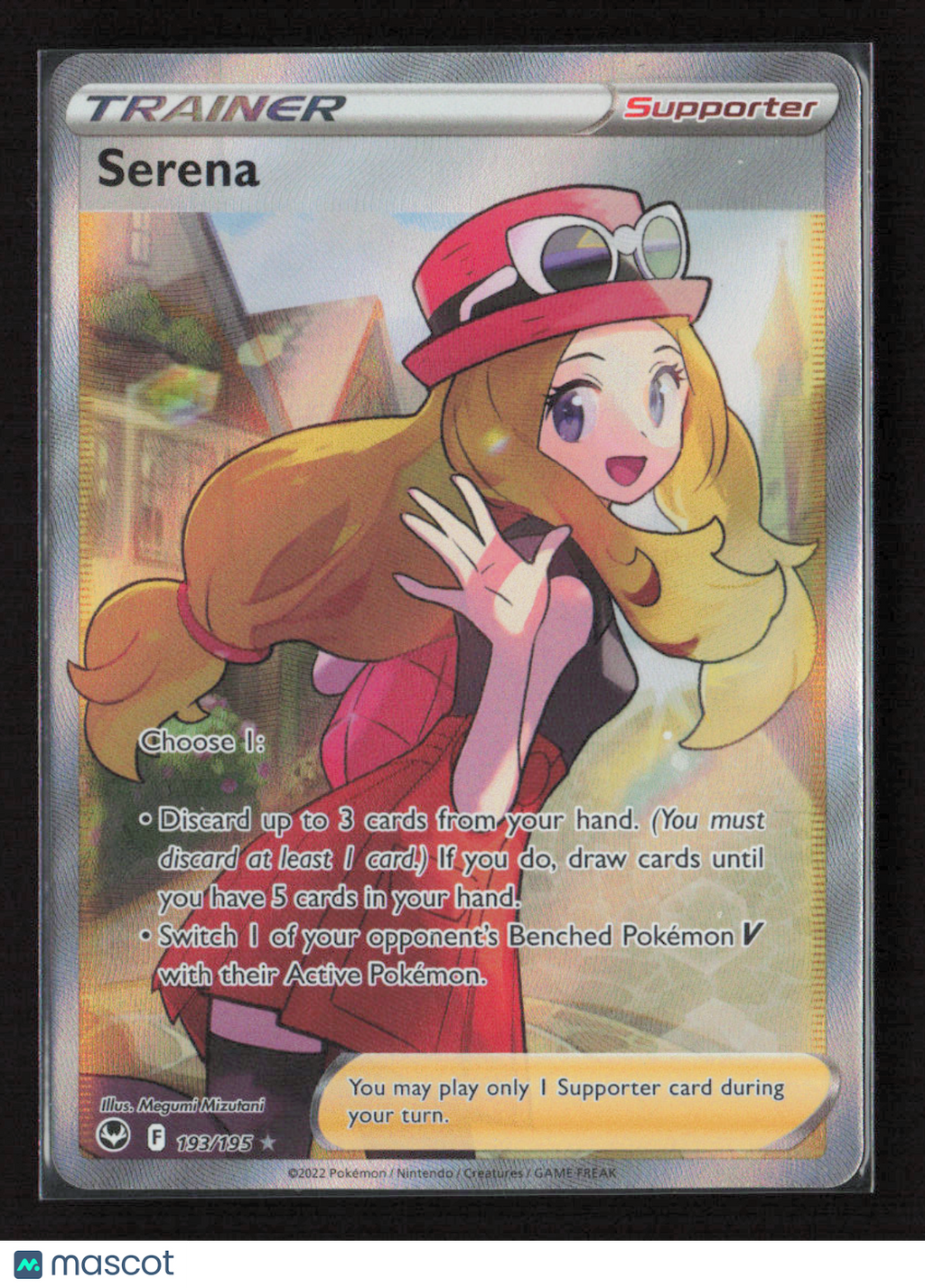 2022 Pokemon Serena (Full Art) #193/195 Ultra Rare