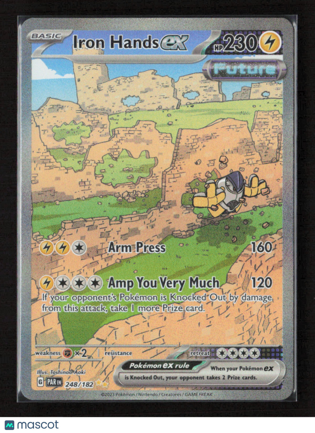 2023 Pokemon Iron Hands ex - 248/182 #248/182 Special Illustration Rare
