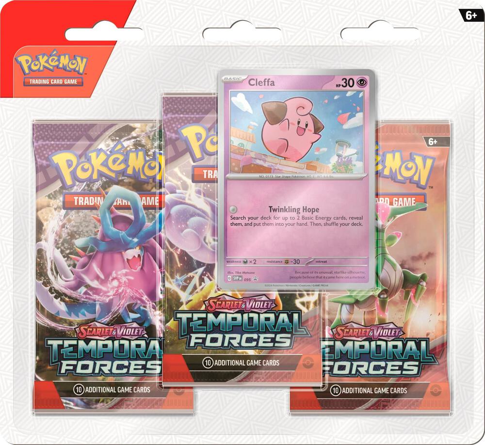 (SEALED) Temporal Forces 3 Pack Blister