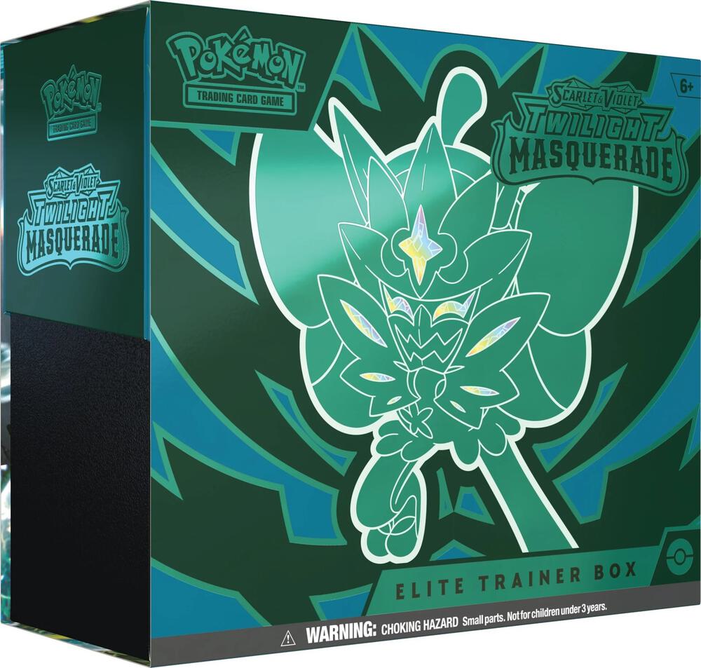 RIPPED LIVE!! Pokemon TCG: Twilight Masquerade Elite Trainer Box