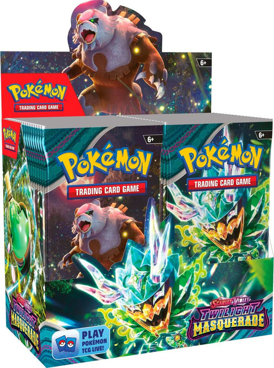 SHIPPED SEALED Pokemon TCG: Scarlet & Violet SV06 Twilight Masquerade Booster Box