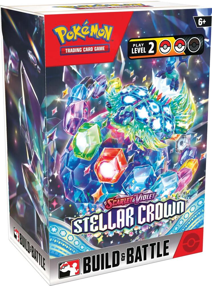 Pokemon TCG: Stellar Crown Build & Battle Box - SV07