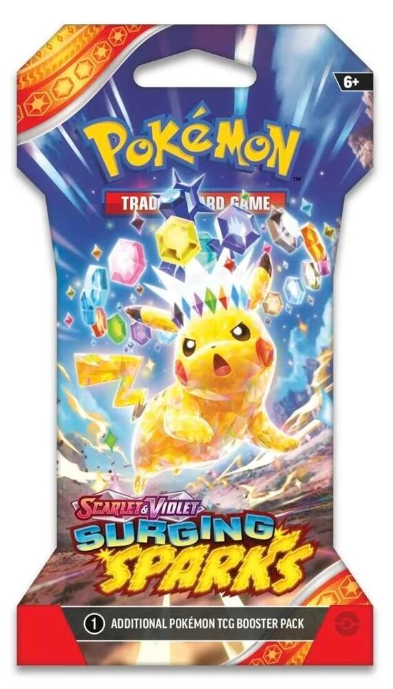 Pokemon TCG:  Surging Sparks Sleeved Booster Pack