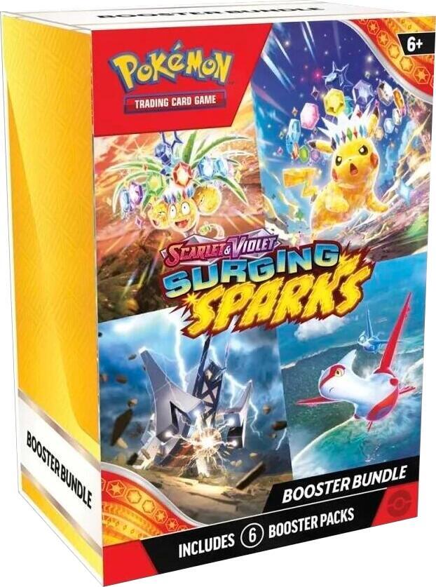 Pokémon TCG: SV08 Surging Sparks Booster Bundle