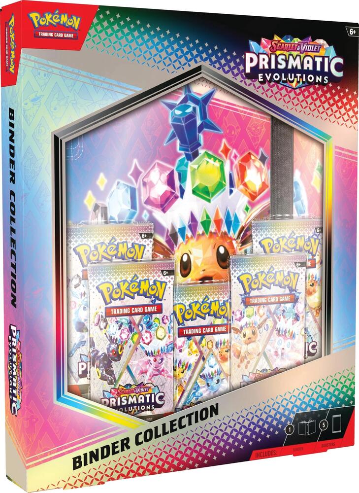 Pokemon TCG: Prismatic Evolutions Binder Collection Box