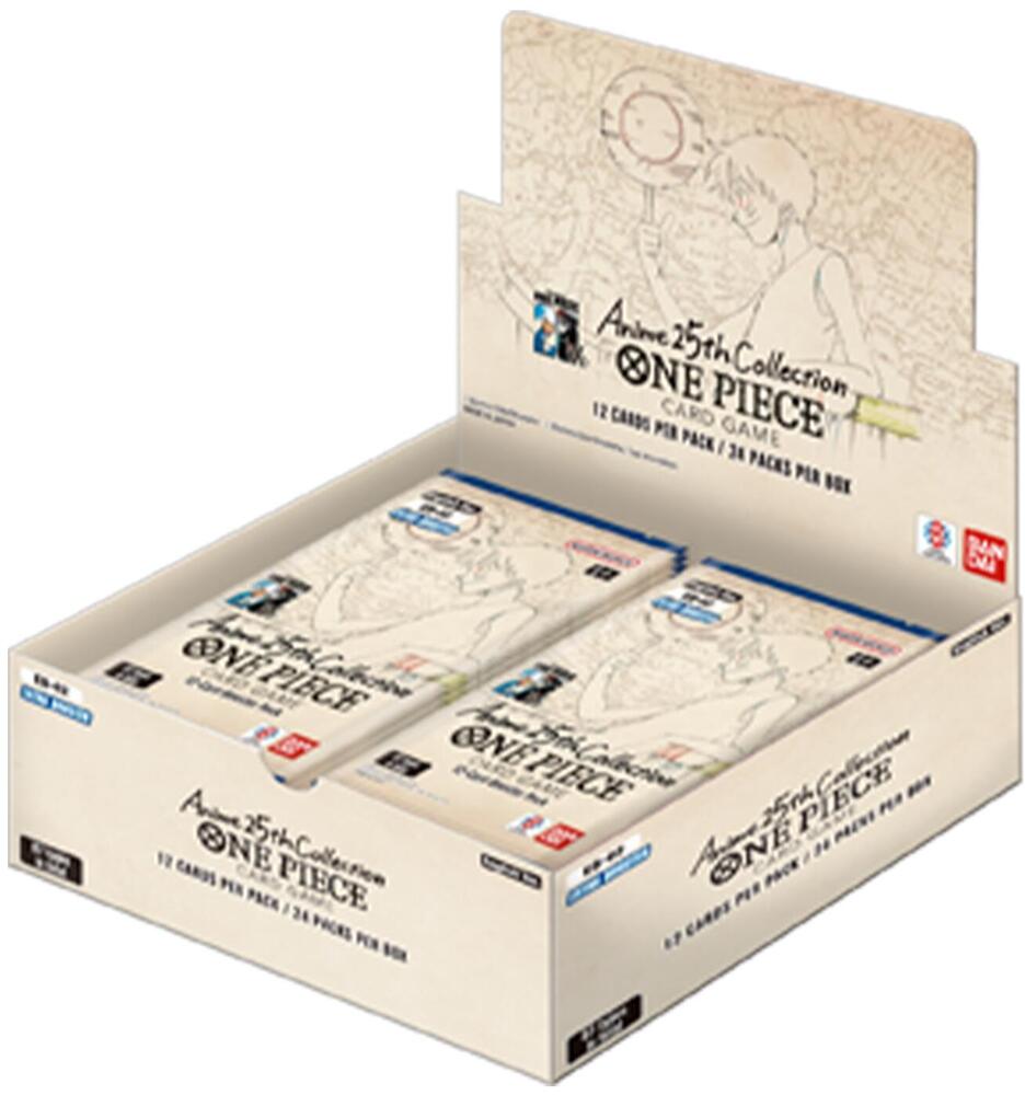 ENGLISH One Piece: EB-02 Anime 25th Collection Extra Booster Box