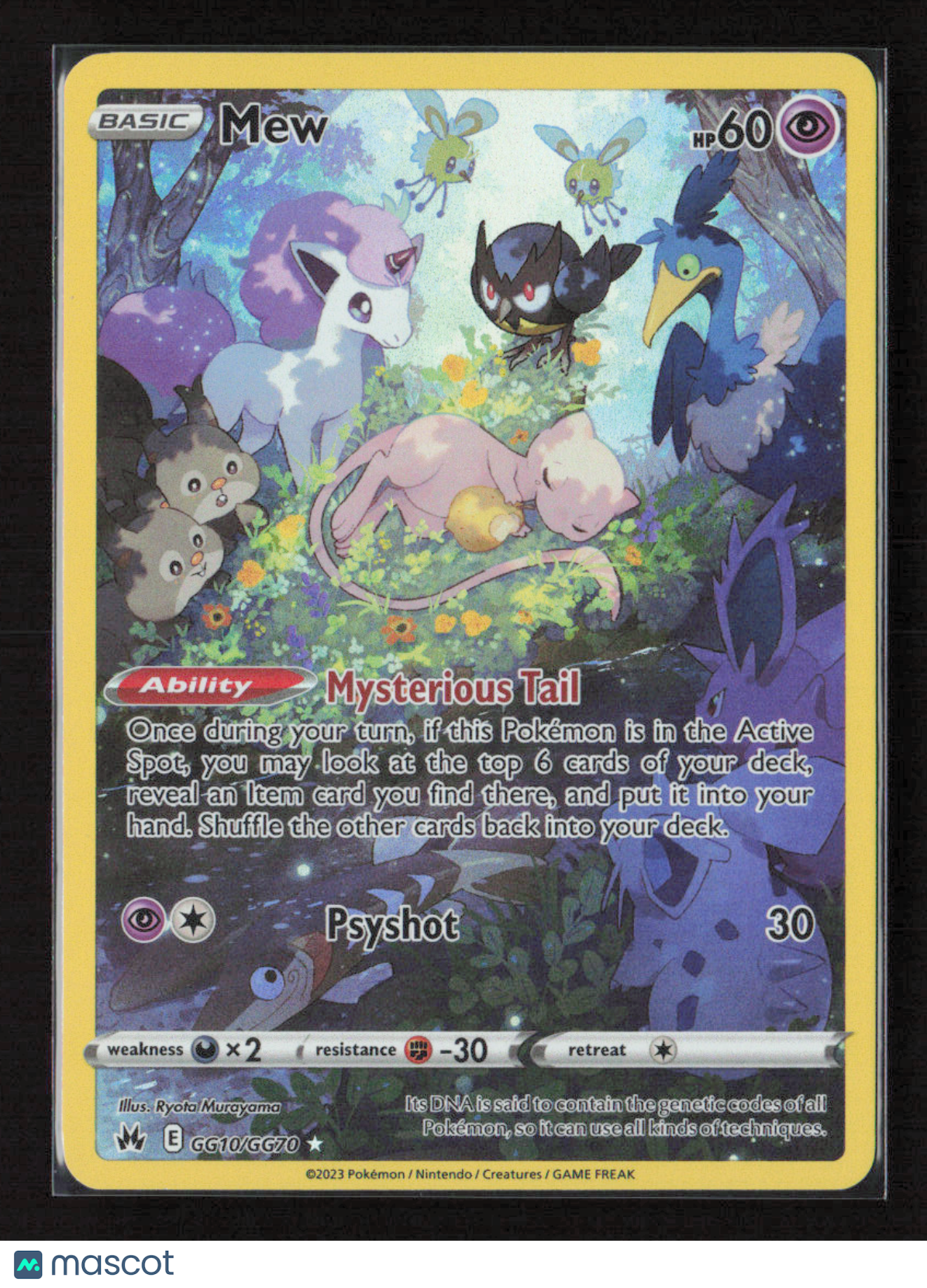 2023 Pokemon Mew #GG10/GG70 Ultra Rare