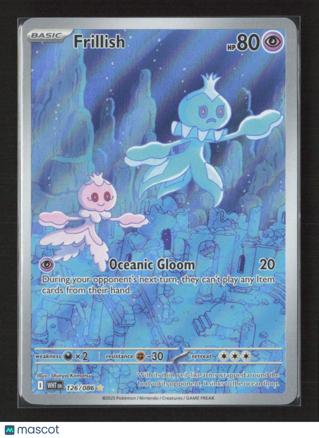 2025 Pokemon Frillish #126/86 FA