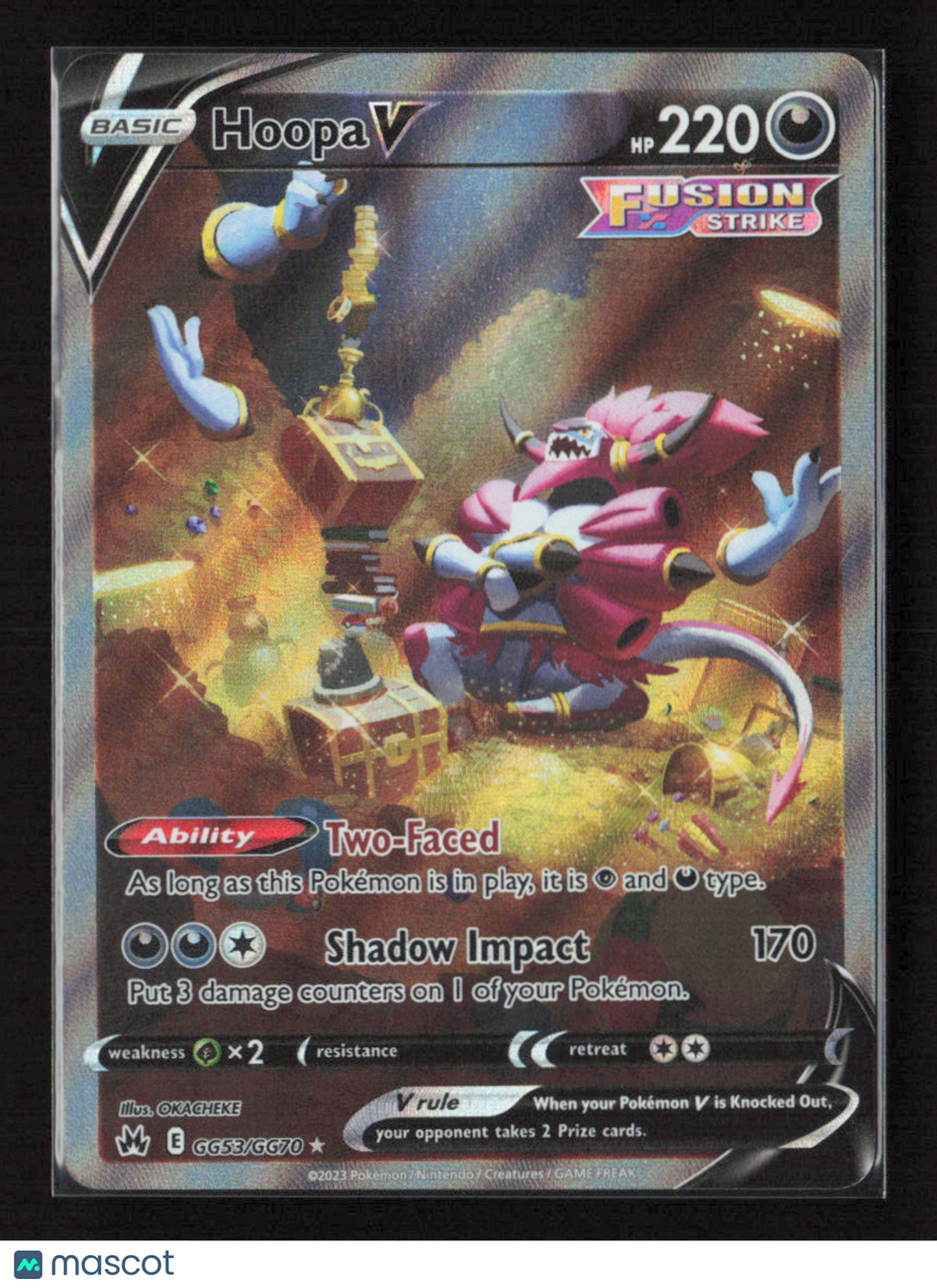 2023 Pokemon Hoopa V #GG53/GG70 Ultra Rare
