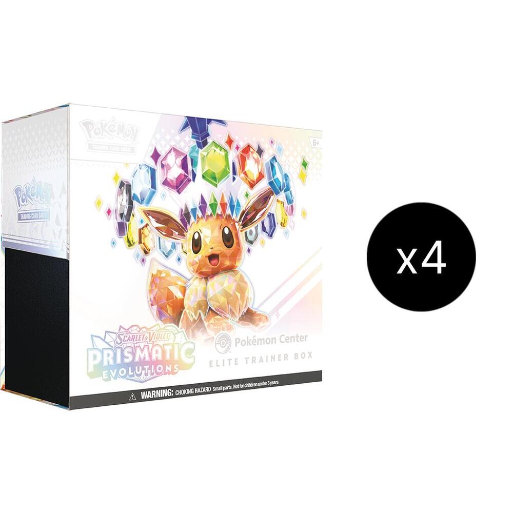 Prismatic Evolutions Pokémon Center Elite Trainer Box