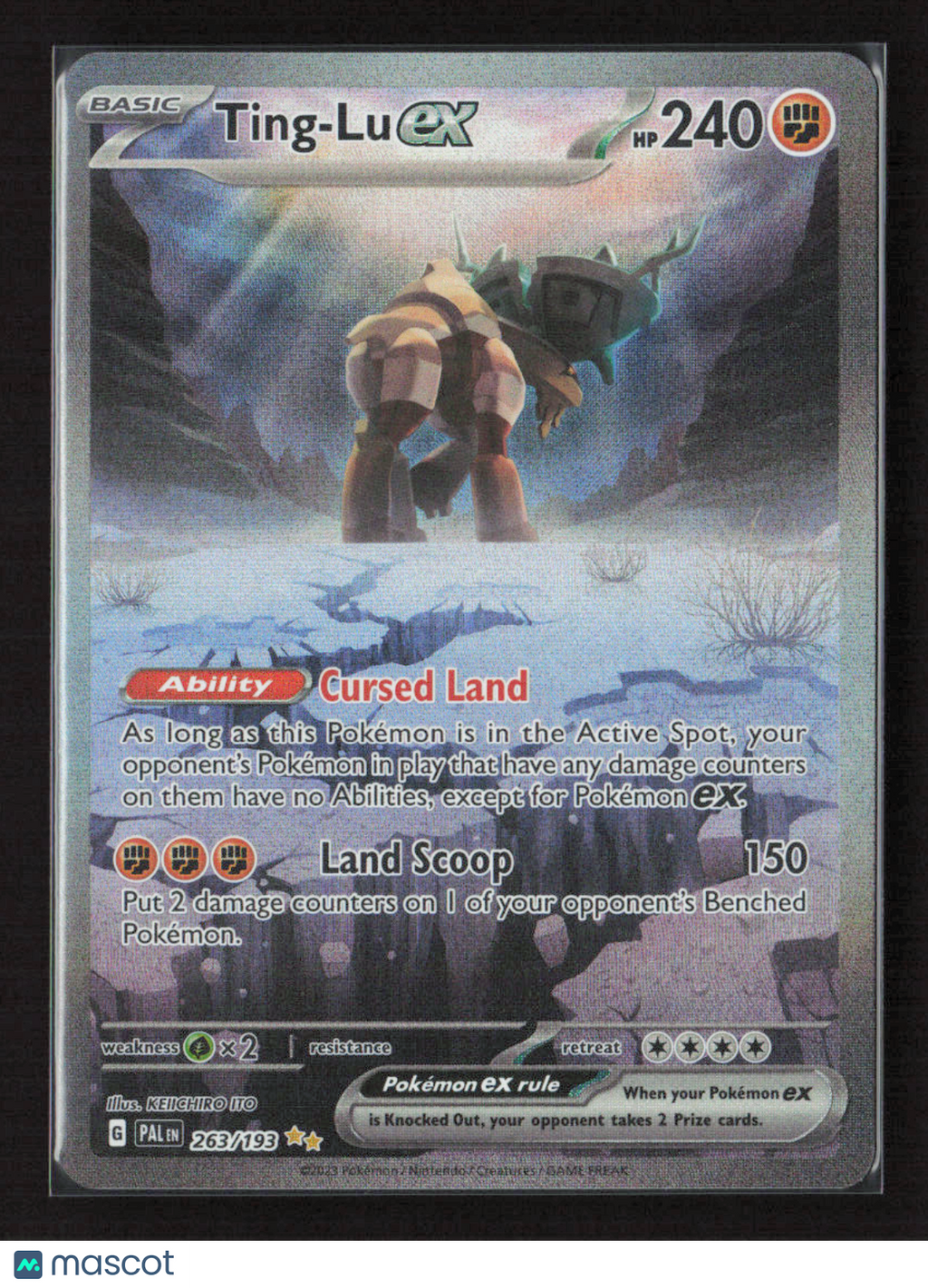2023 Pokemon Ting-Lu ex - 263/193 #263/193 Special Illustration Rare