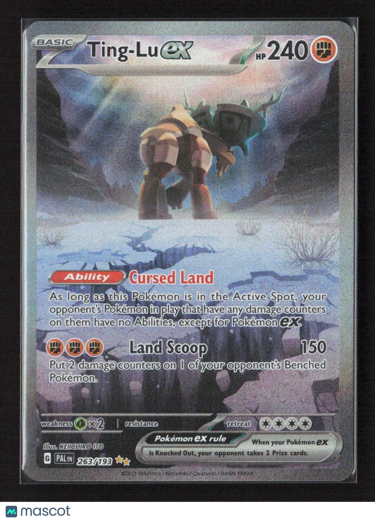 2023 Pokemon Ting-Lu ex - 263/193 #263/193 Special Illustration Rare
