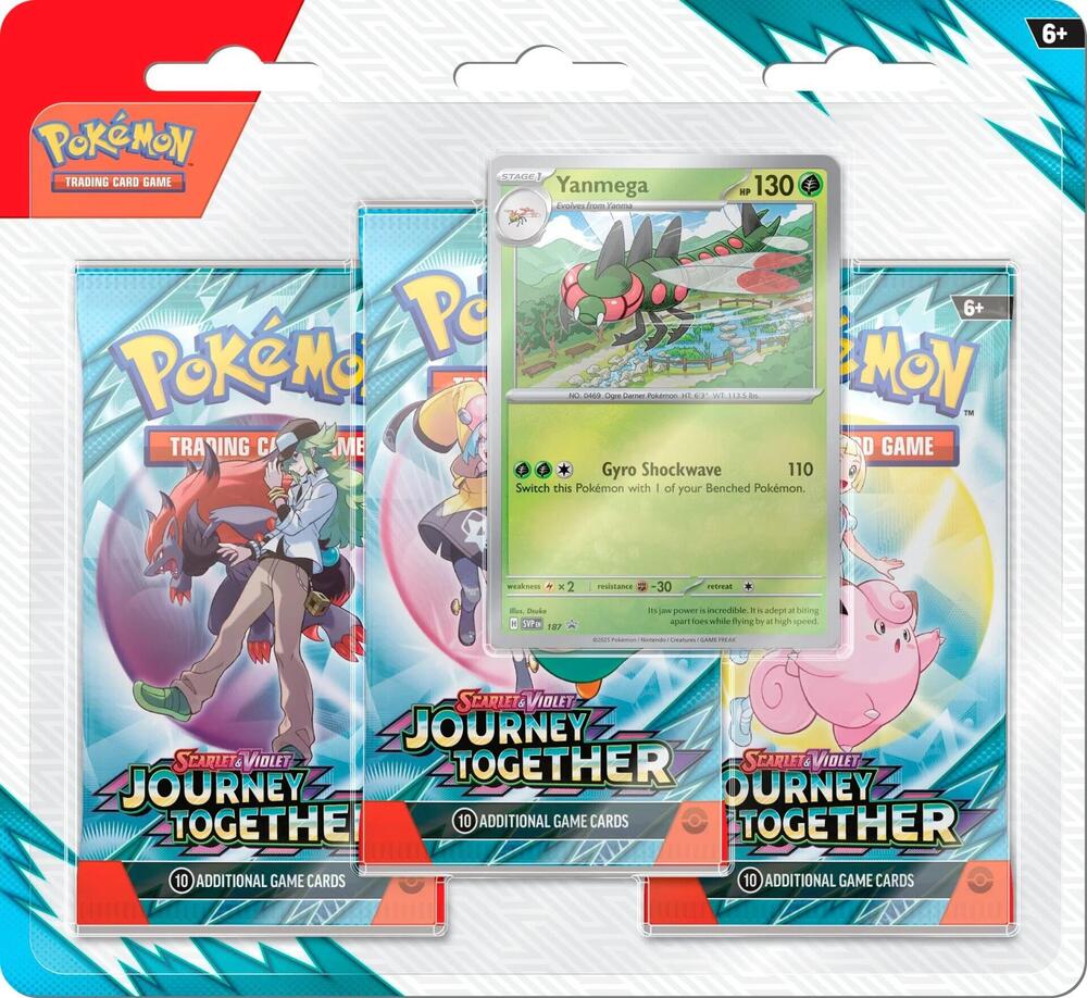 Assorted Journey Together 3 Pack Blister