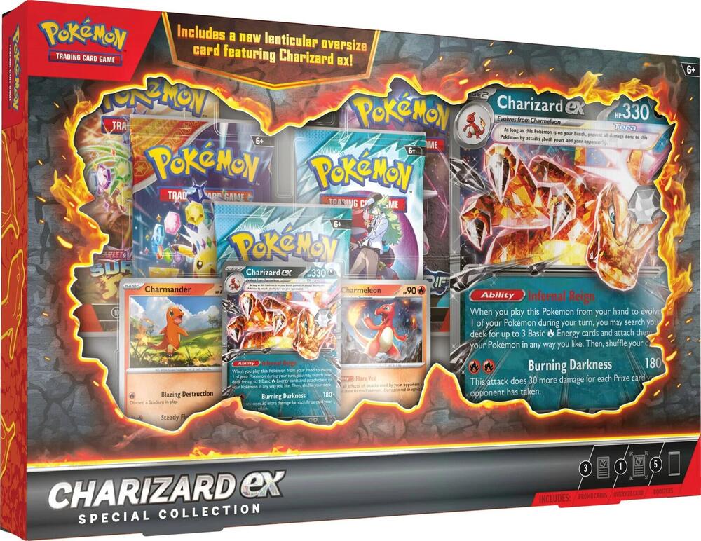 (SEALED) Charizard ex Special Collection Box