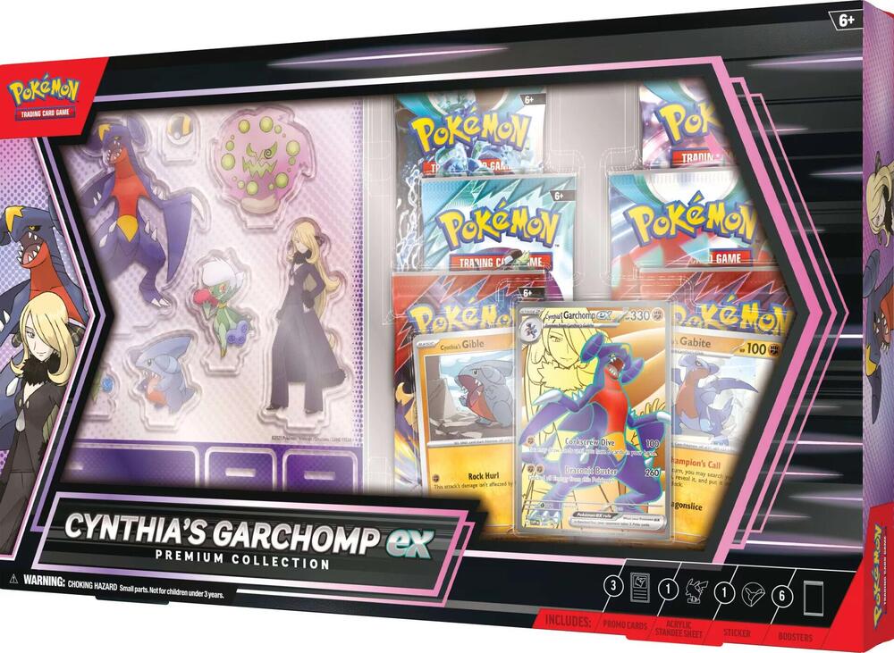 Pokemon TCG: Cynthia's Garchomp ex Premium Collection Box