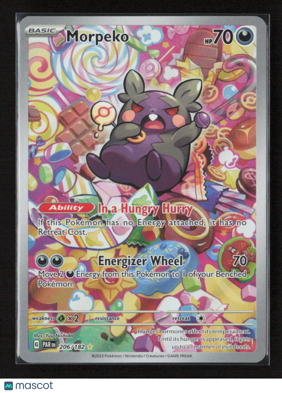 2023 Pokemon Morpeko - 206/182 #206/182 Illustration Rare
