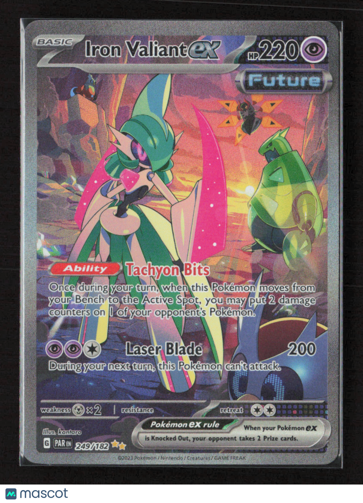 2023 Pokemon Iron Valiant ex - 249/182 #249/182 Special Illustration Rare