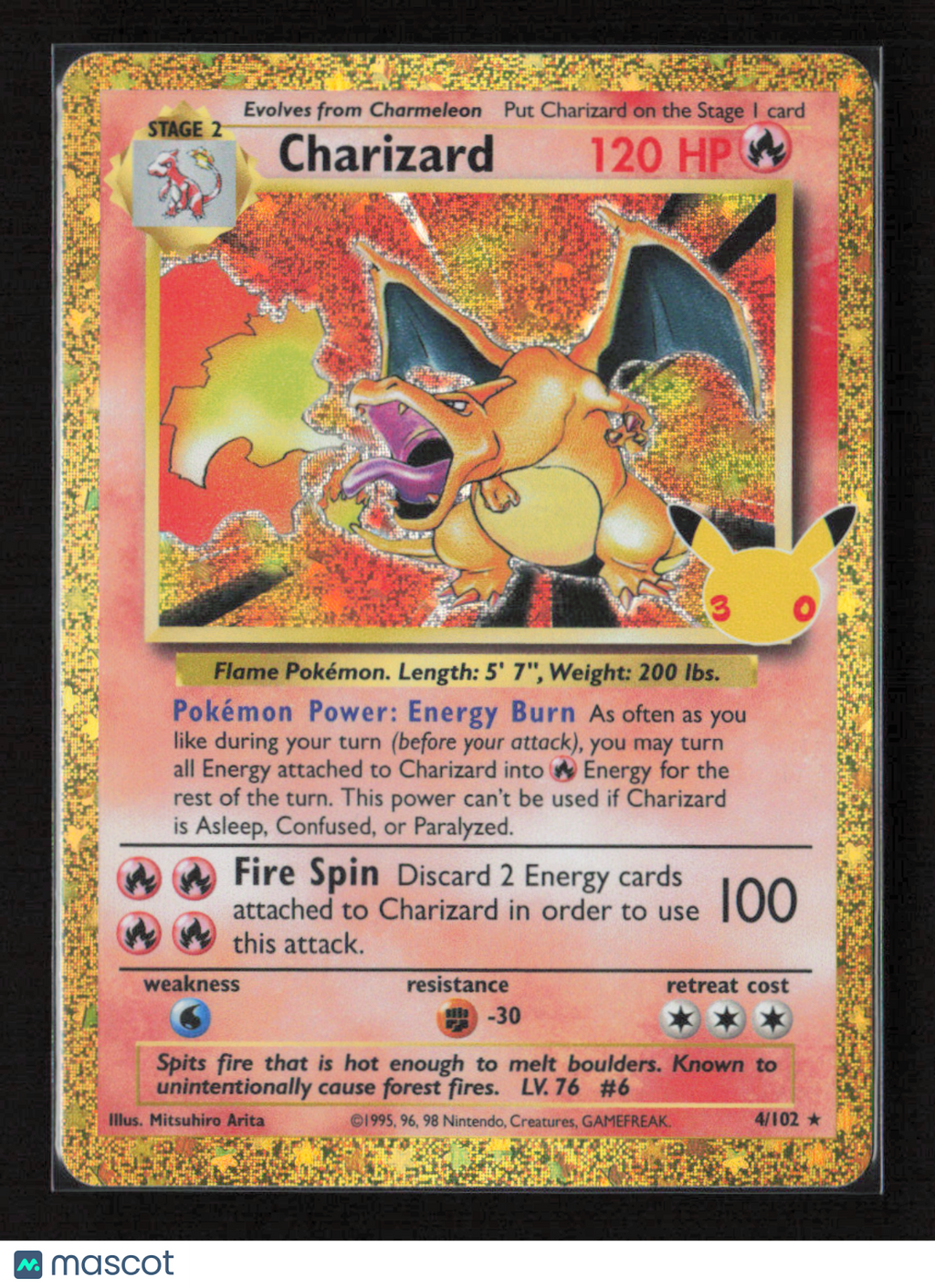 2026 Pokemon Charizard #4/102 Classic Collection