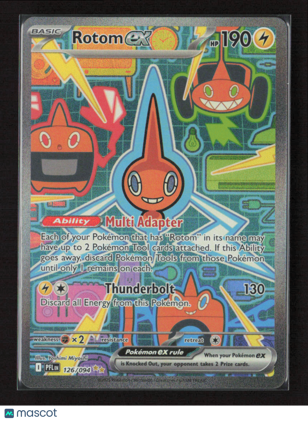 2025 Pokemon Rotom ex - 126/094 #126/094 Special Illustration Rare