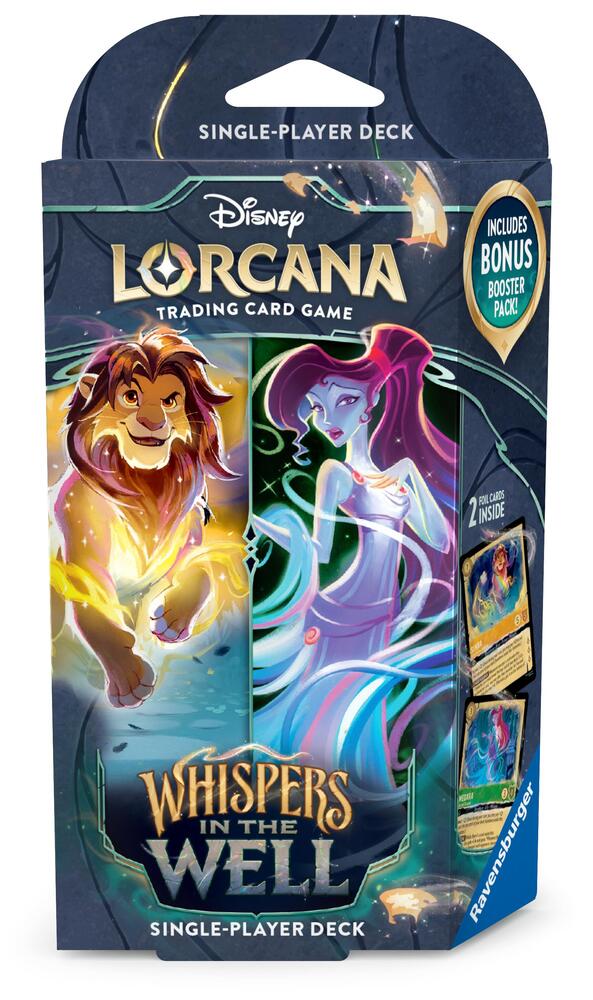 (SEALED) Disney Lorcana: S10 Whispers in the Well Starter Deck