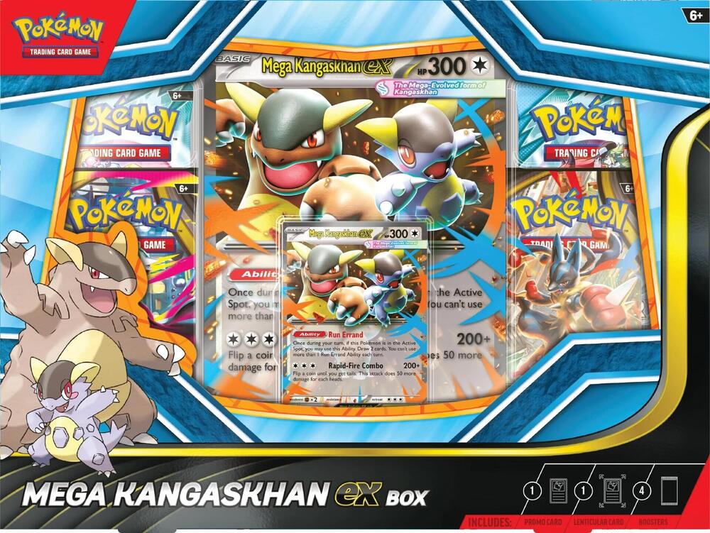 Pokemon TCG:  Mega Kangaskhan ex Box