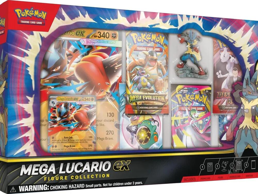 (SEALED) Mega Lucario ex Premium Figure Collection