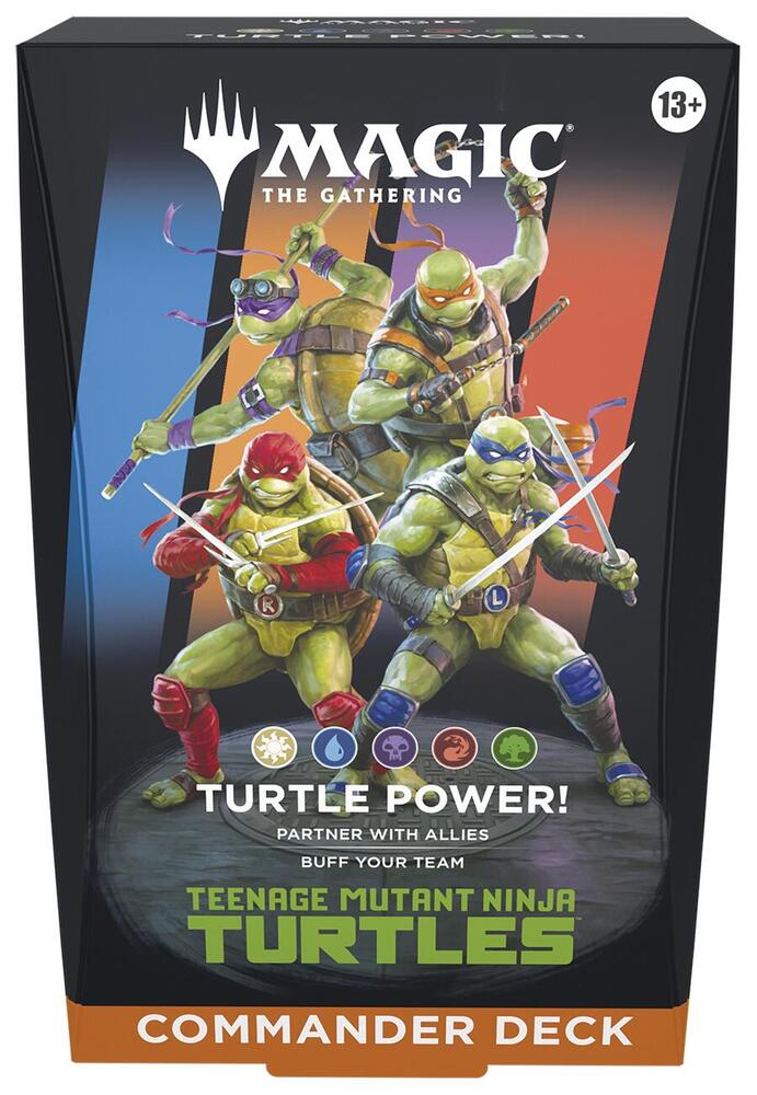 MTG Teenage Mutant Ninja Turtles-Commander Deck