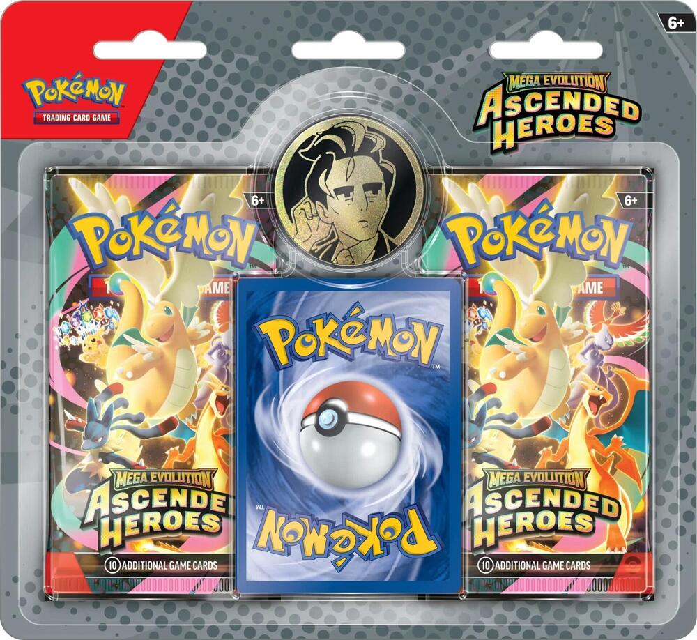 Pokemon TCG:  Ascended Heros 2 Pack Blister