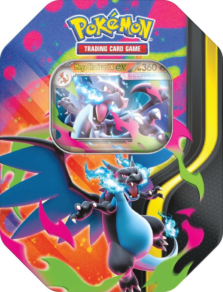 Pokemon TCG:  Mega Charizard EX Tin