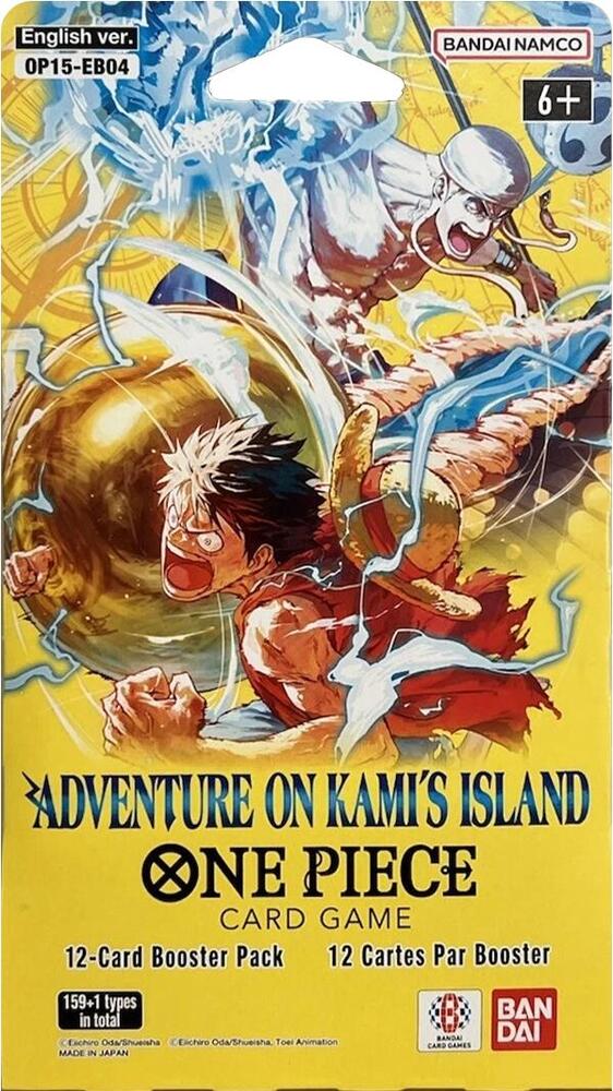 English OP-15 Adventure on Kami's Island Sleeved Booster Pack