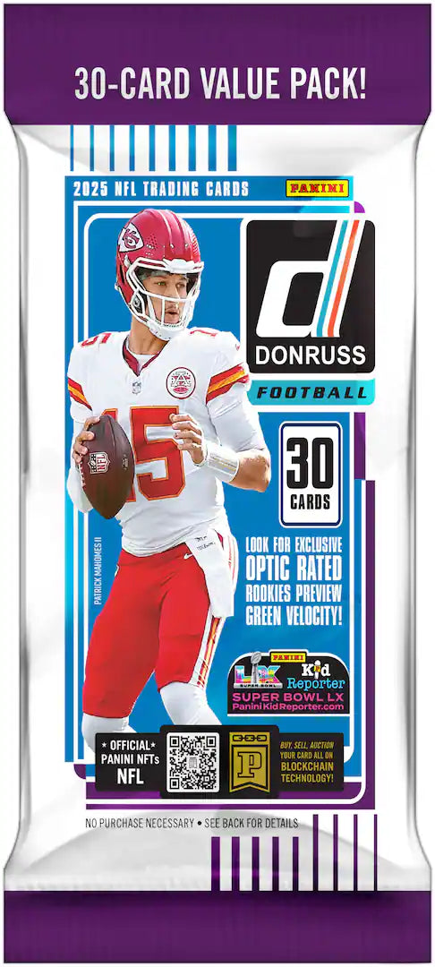 NFL 2025 Donruss Fat Pack