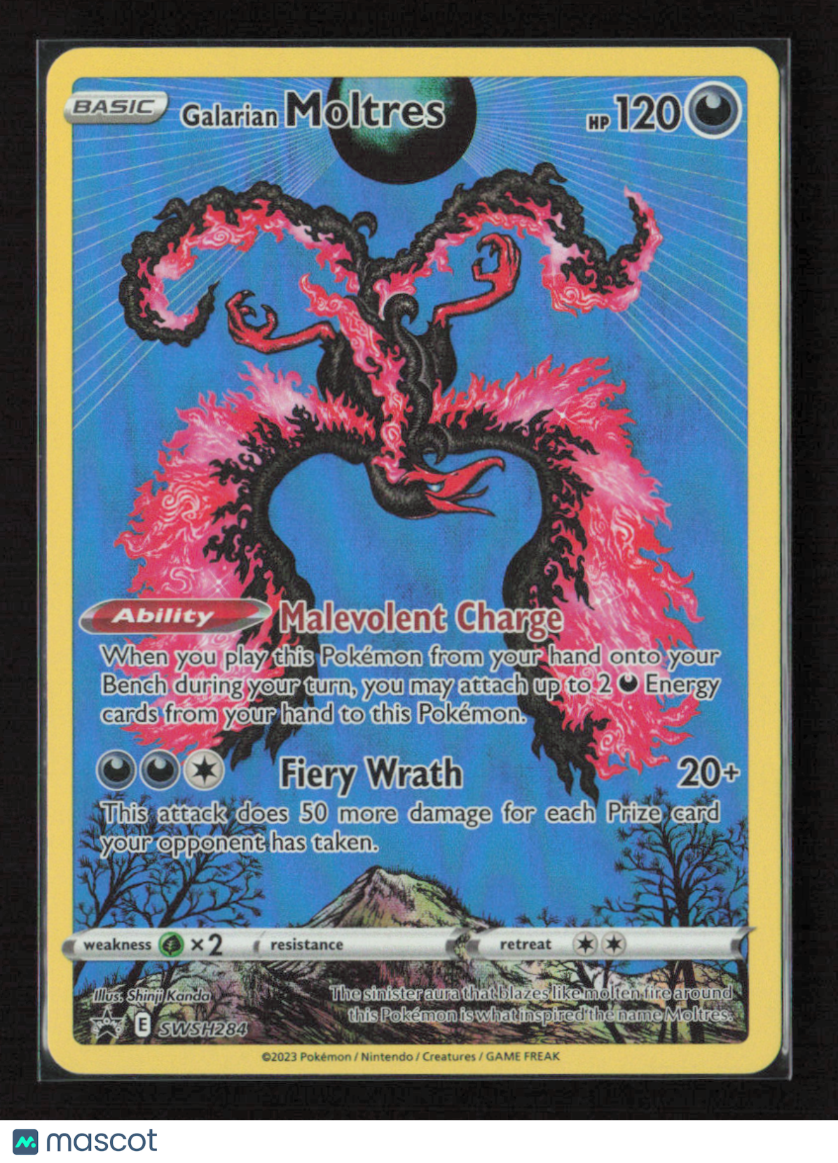 2023 Pokemon Galarian Moltres - SWSH284 #SWSH284 Promo