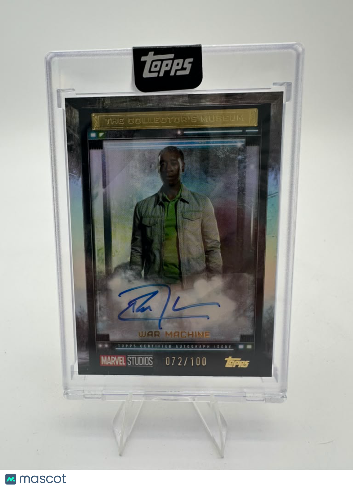 2025 Topps Marvel The Collector Don Cheadle #TM-DC 072/100 Autograph War Machine