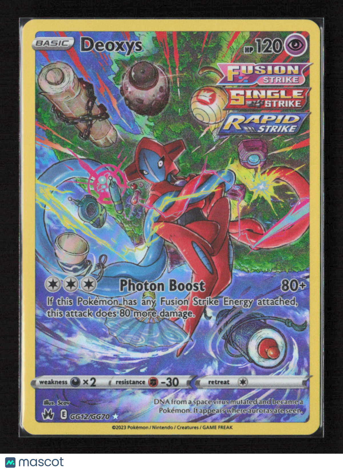 2023 Pokemon Deoxys #GG12/GG70 Ultra Rare