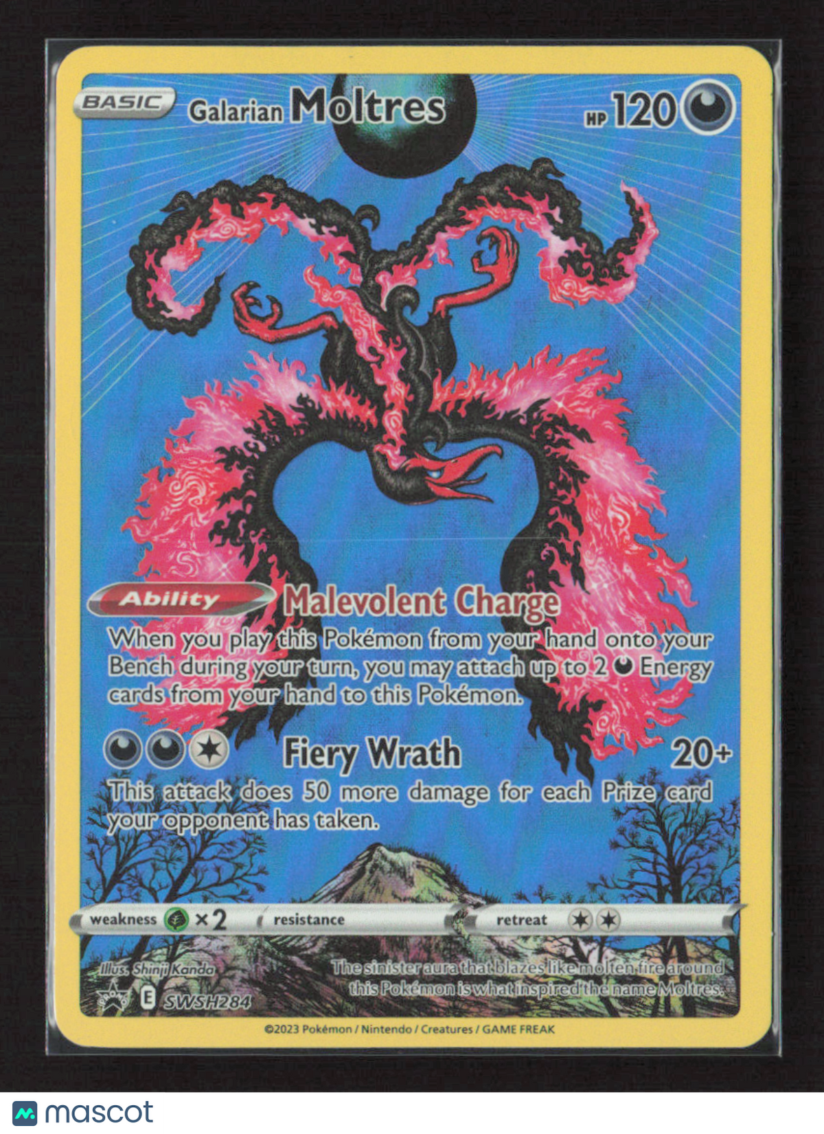 2023 Pokemon Galarian Moltres - SWSH284 #SWSH284 Promo