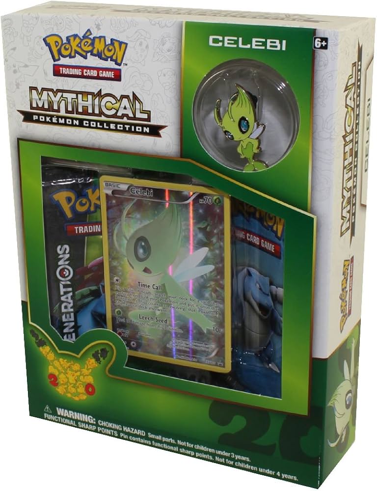 Pokemon TCG: Mythical Pokemon Collection Box