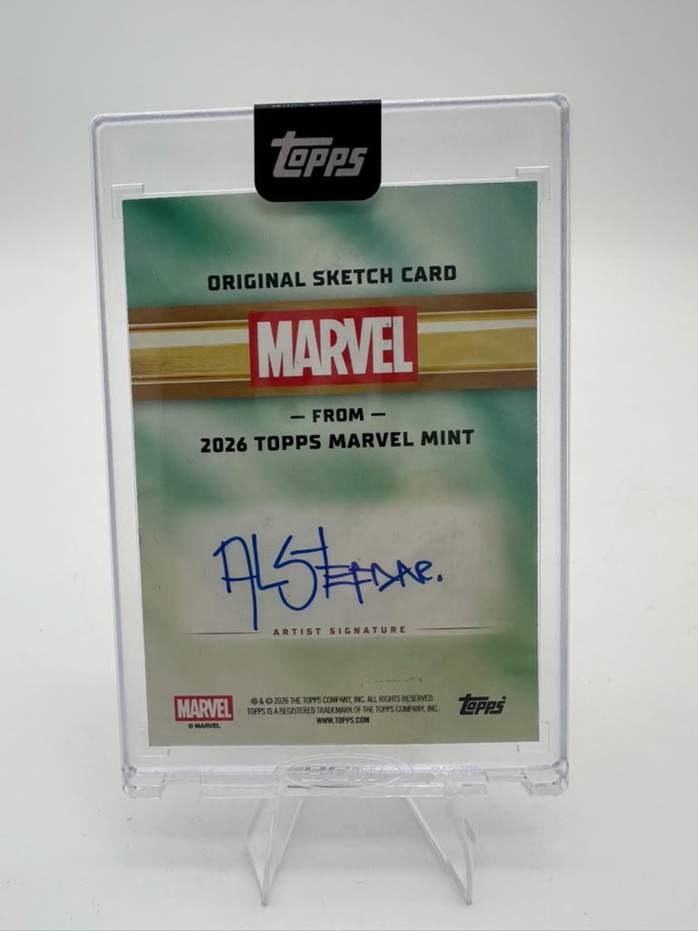 2026 Topps Marvel Mint Al Stefano Sketch Card 1 of 1