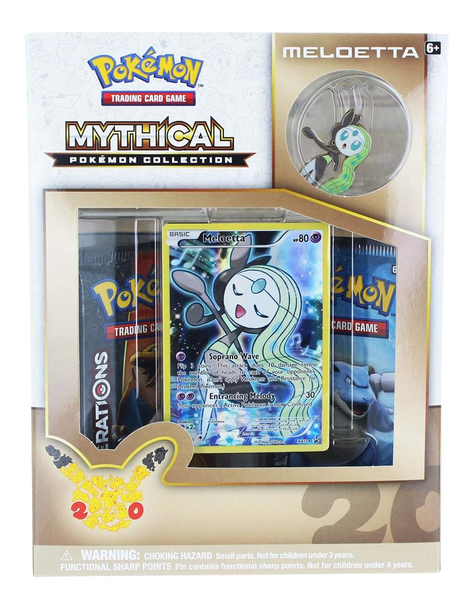 Pokemon TCG: Mythical Pokemon Collection Box