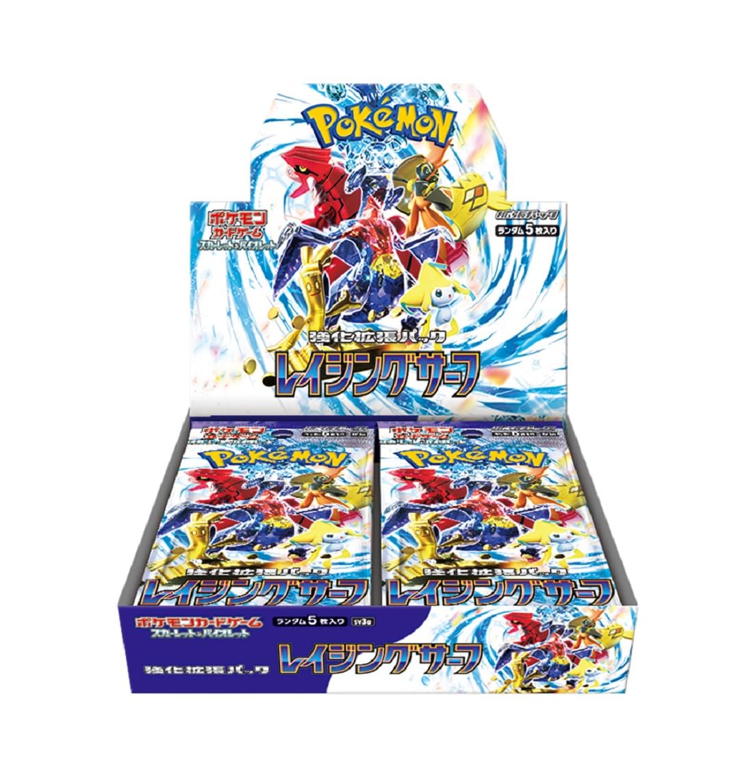 Japanese Pokemon TCG: sv3a Raging Surf Booster Box