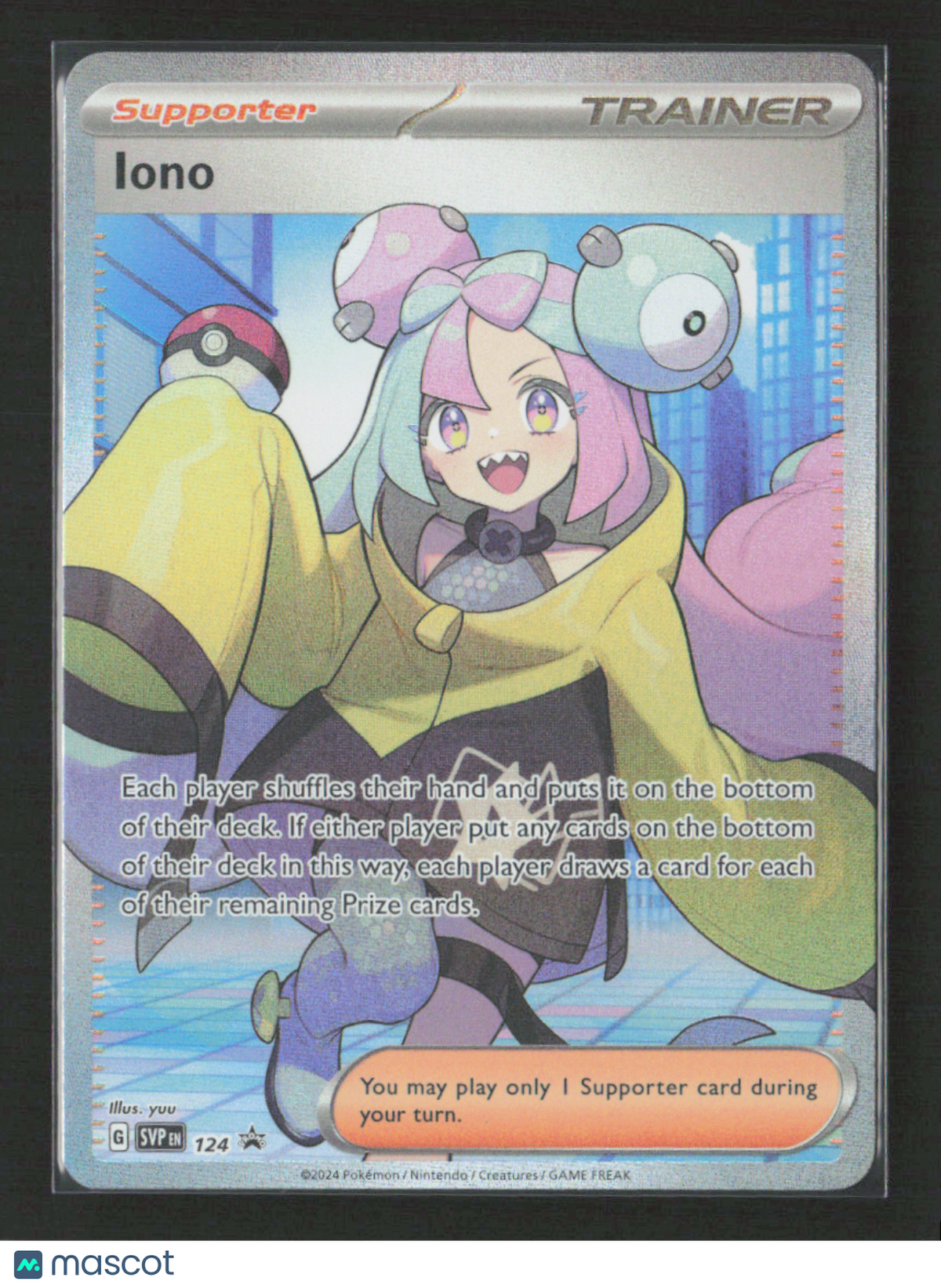 2023 Pokemon Iono - 124 #124 Promo