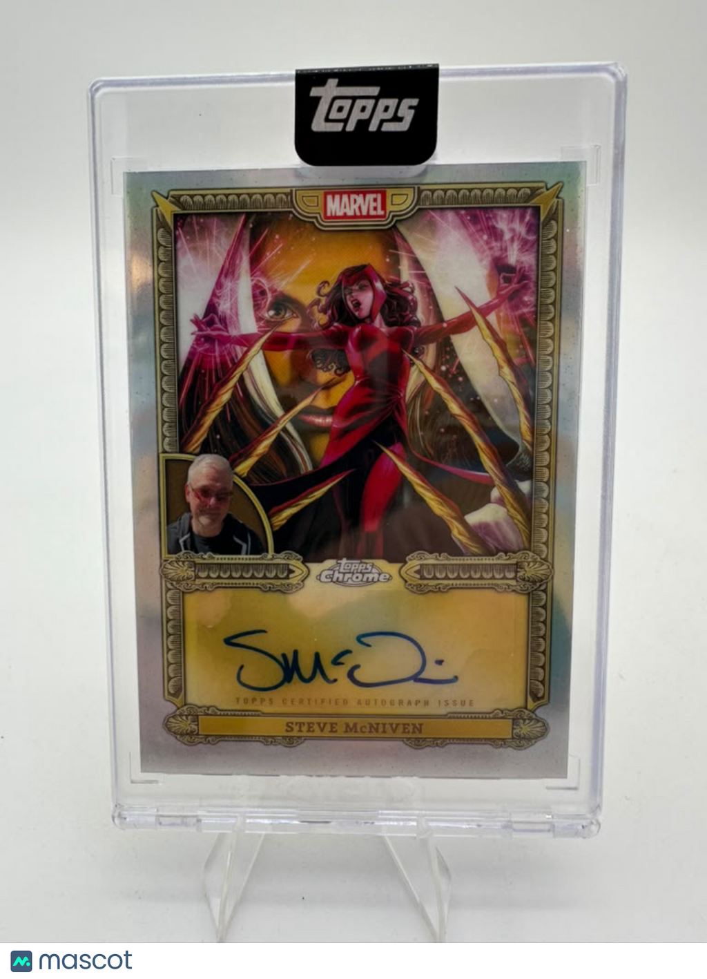 2026 Topps Chrome Marvel Mint Steve McNiven #CA-SM Autograph
