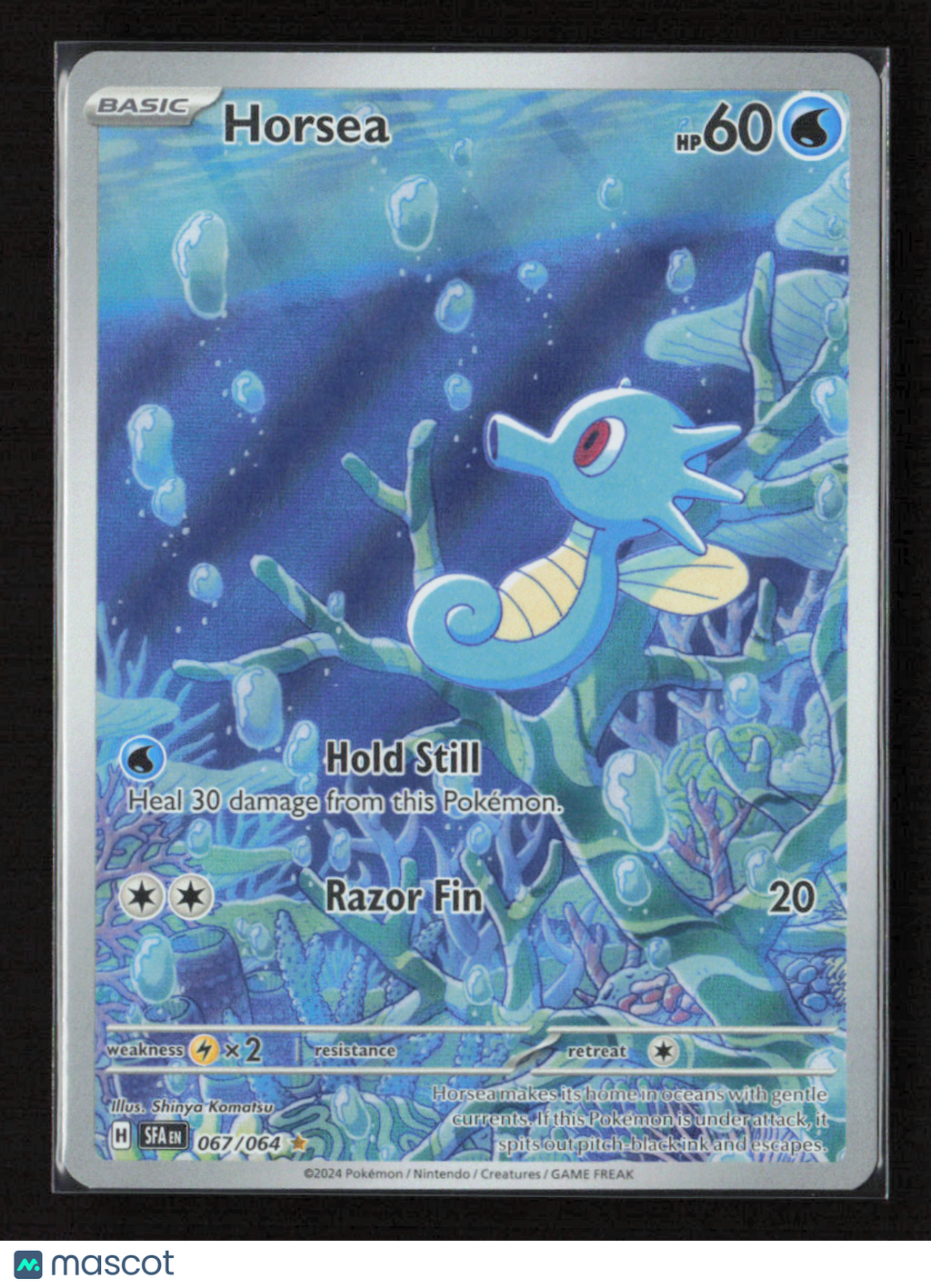 2024 Pokemon Horsea - 067/064 #067/064 Illustration Rare