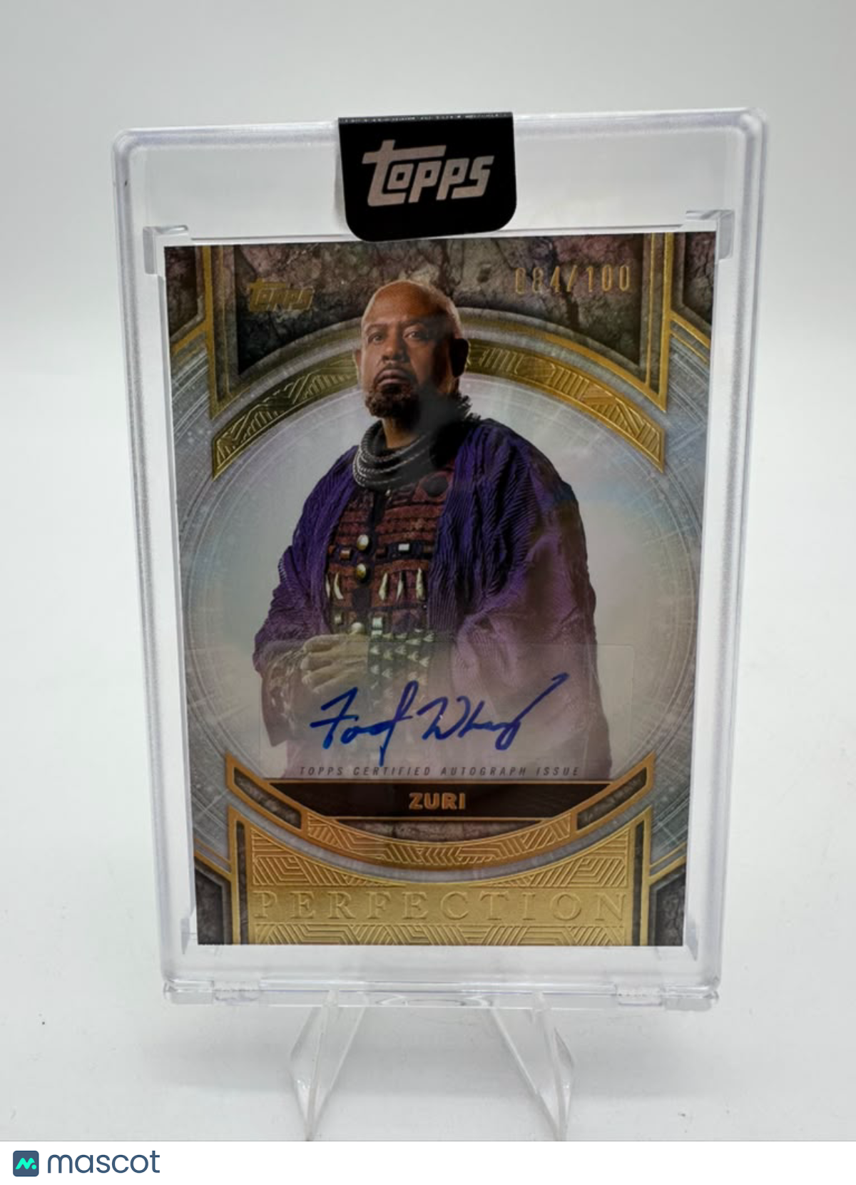 2025 Topps Marvel The Collector Forest Whitaker #MP-FW Autograph 084/100