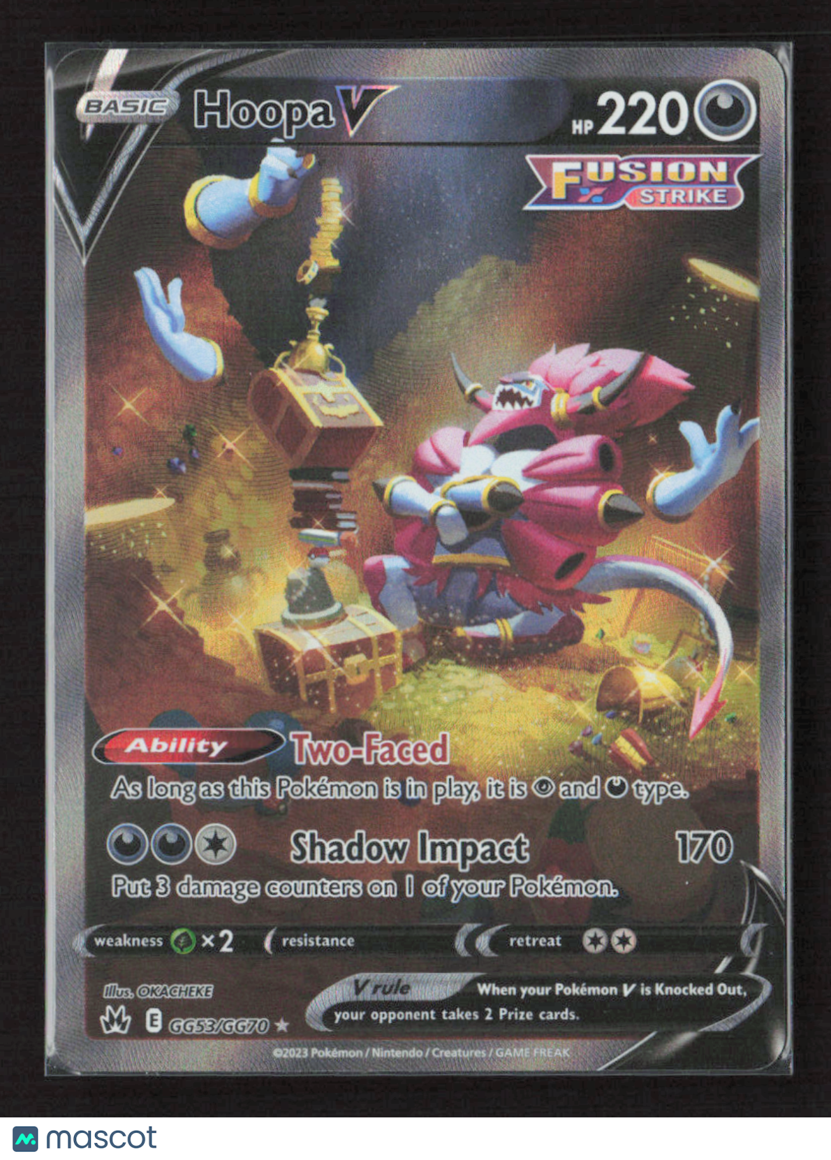 2023 Pokemon Hoopa V #GG53/GG70 Ultra Rare