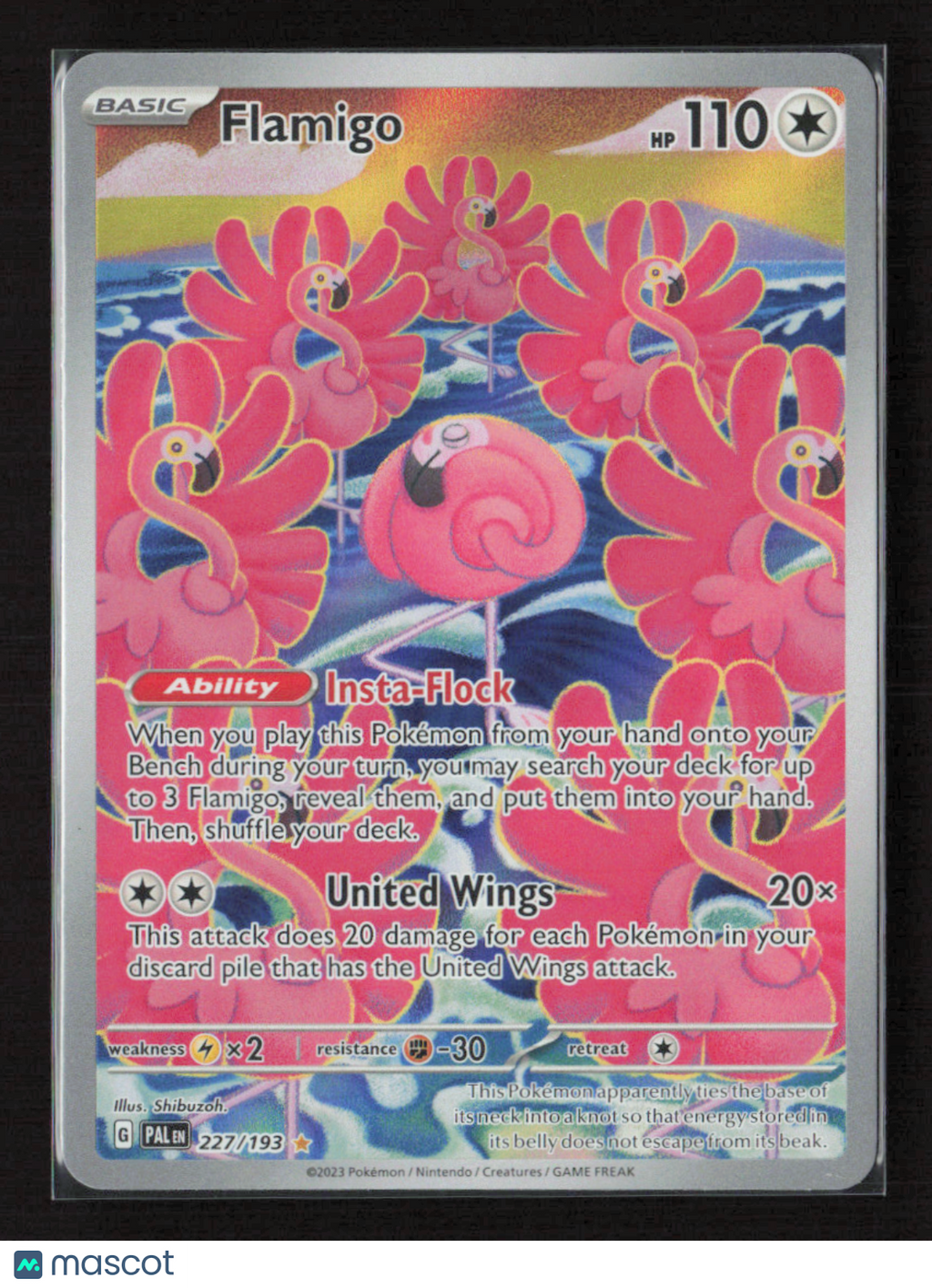 2023 Pokemon Flamigo - 227/193 #227/193 Illustration Rare