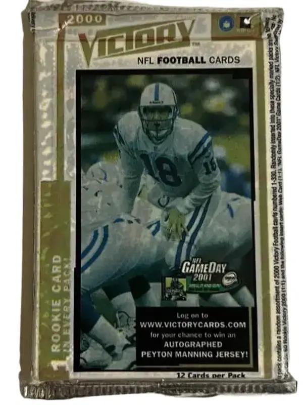 2000 Upper Deck Victory Football Hobby Pack